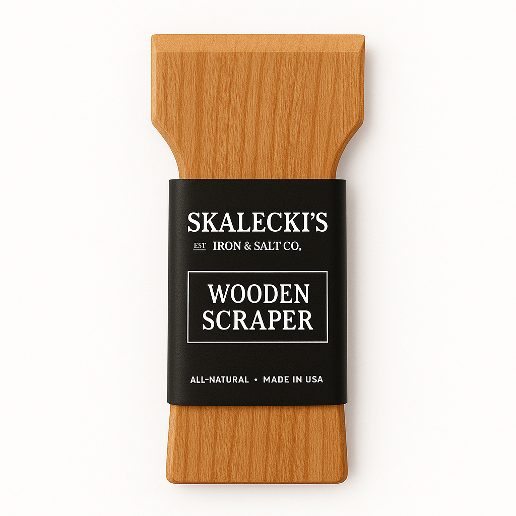Wooden Cast Iron Scraper (Coming Soon)
