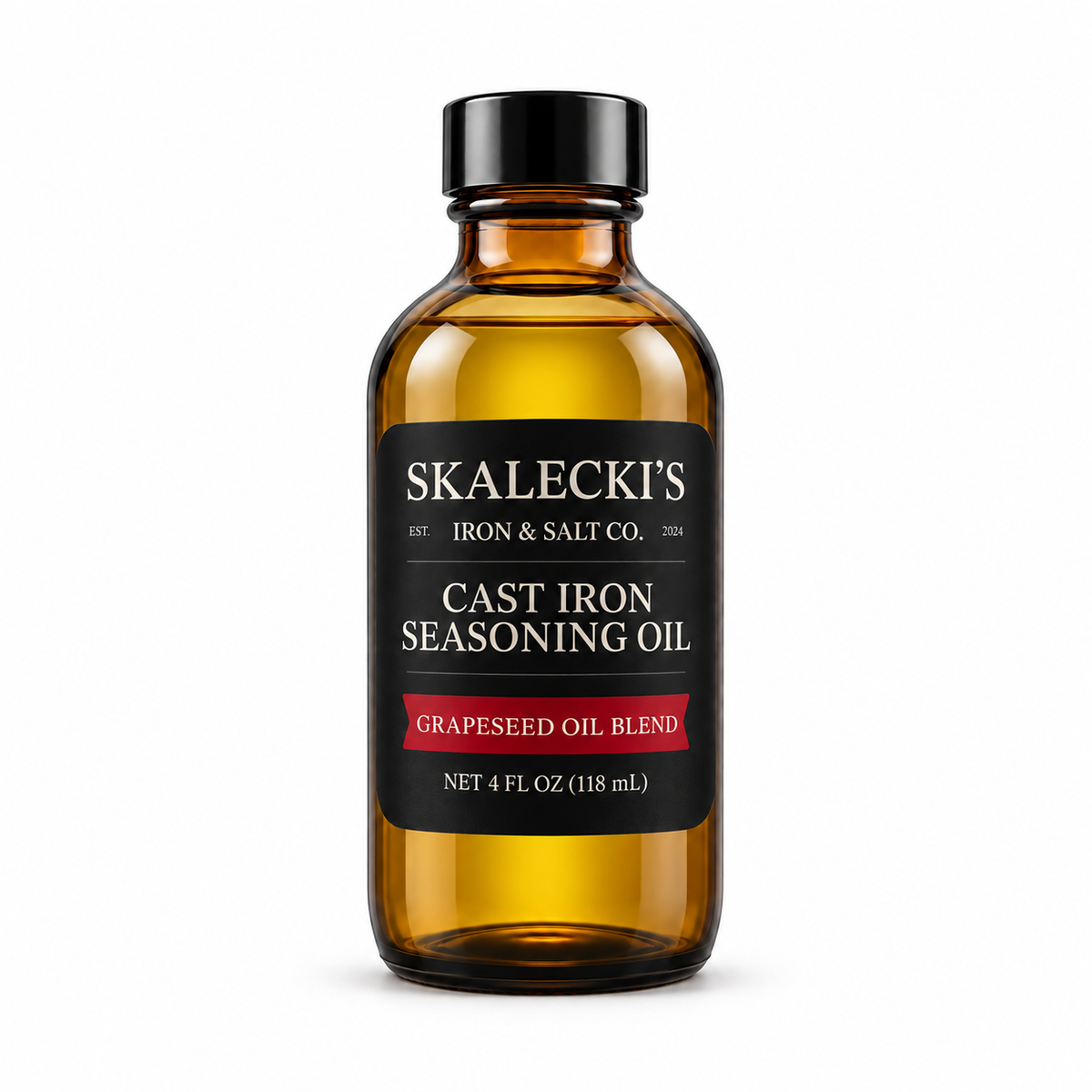Cast Iron Seasoning Oil (4oz)