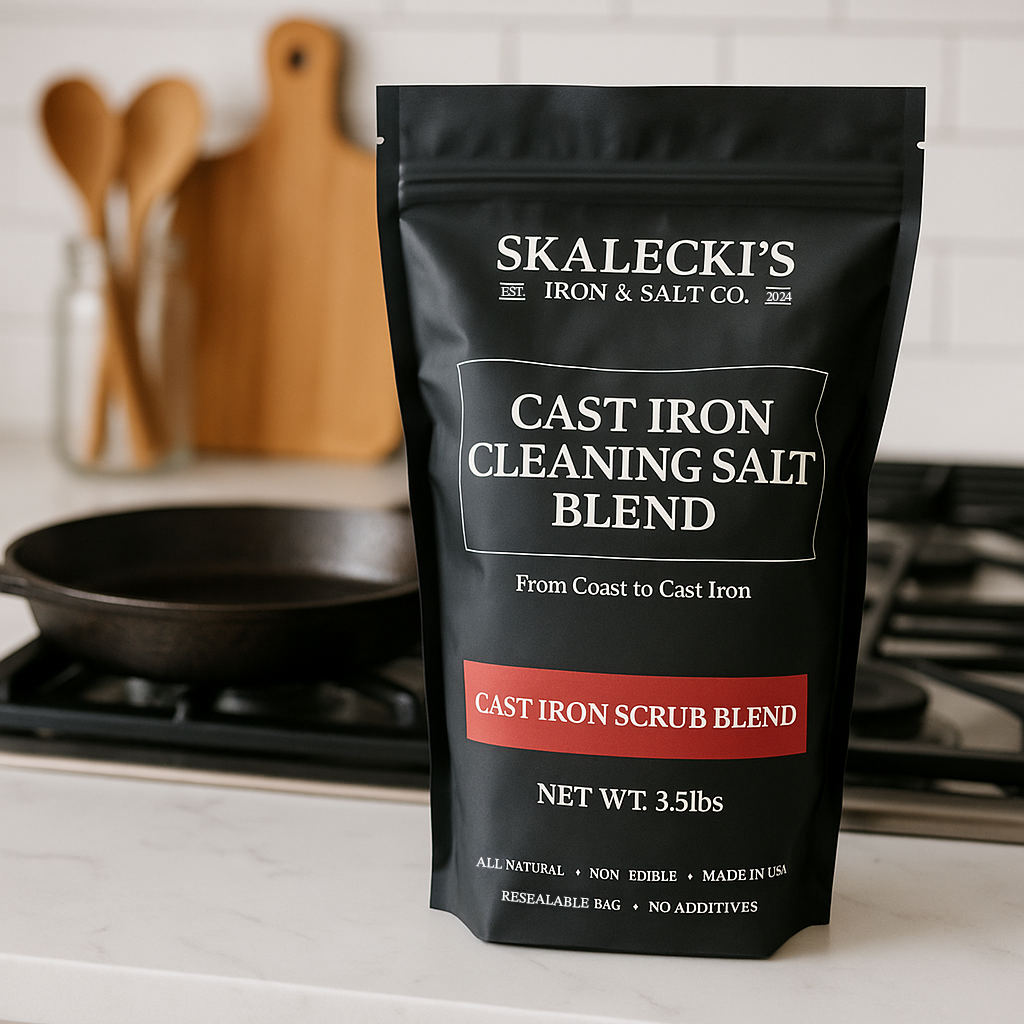 Cast Iron Cleaning Salt (3.5lbs Bag)