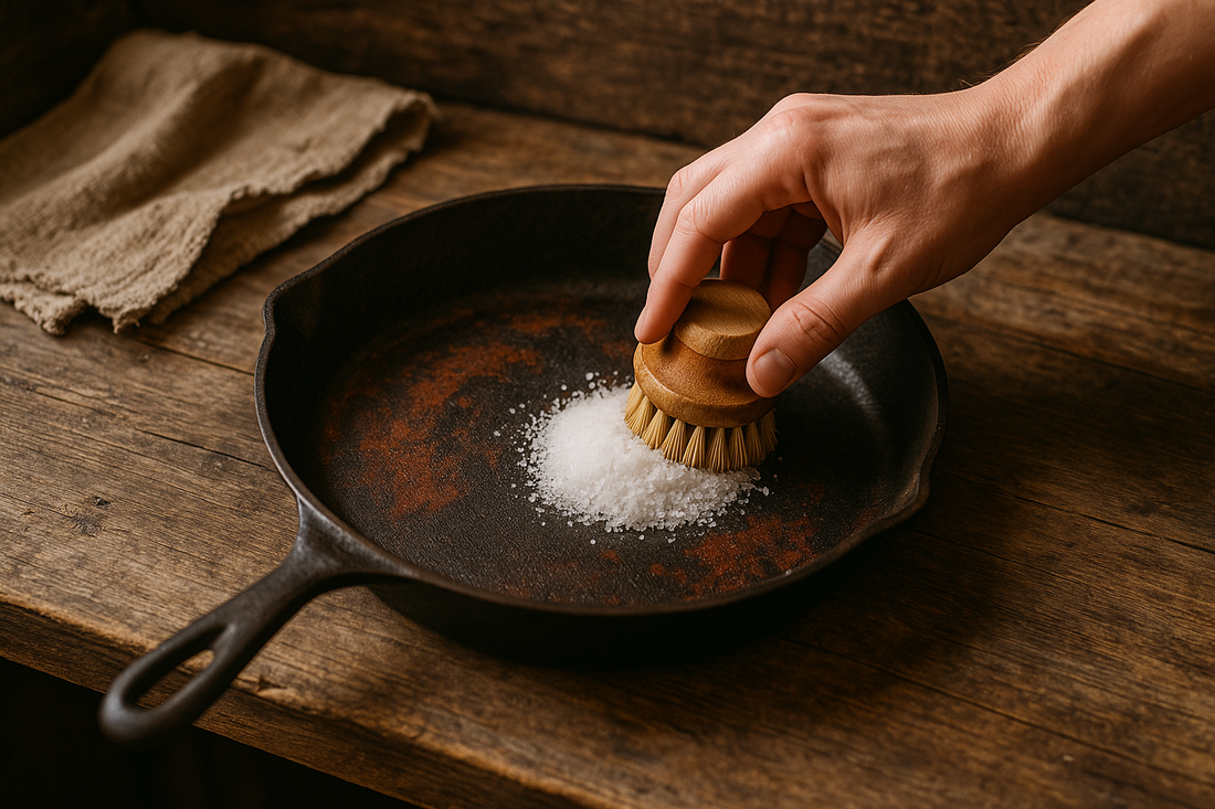 How to Remove Rust from Your Cast Iron Without Damaging the Pan