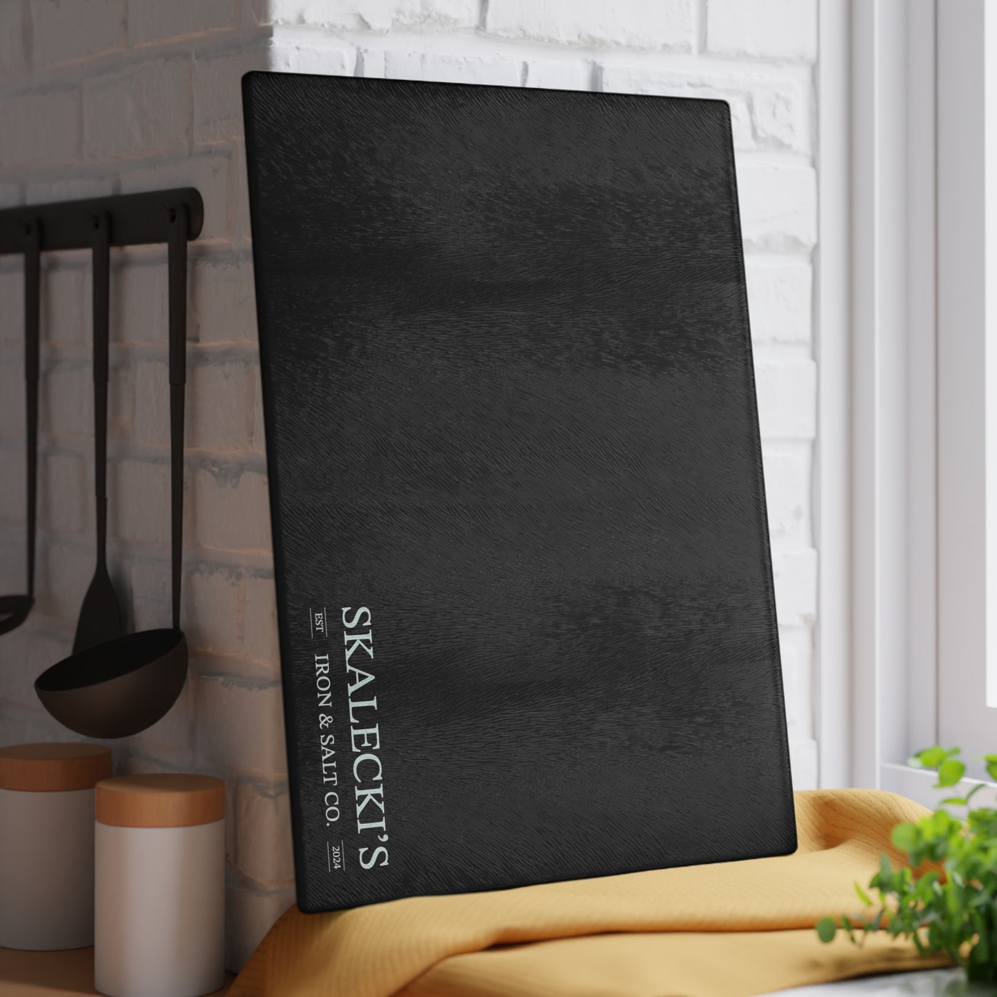 Branded Glass Cutting Board