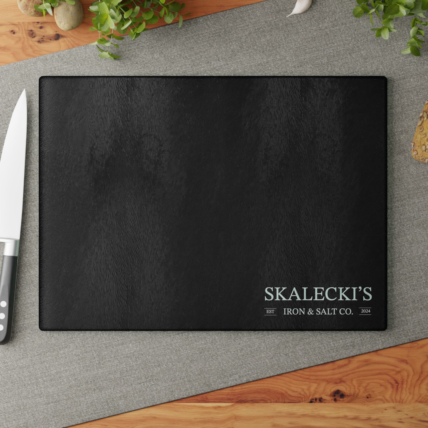 Branded Glass Cutting Board