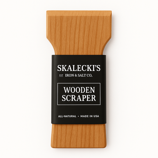 Wooden Cast Iron Scraper (Coming Soon)