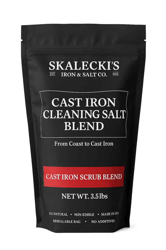 Cast Iron Cleaning Salt (3.5lbs Bag)